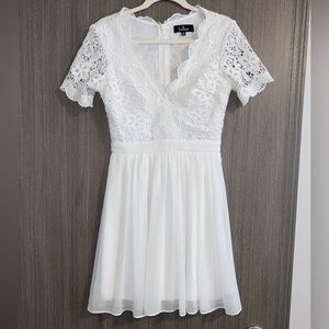 Lulus white dress